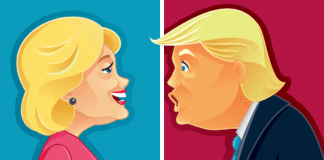 Clinton Trump drugs