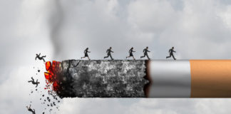 prevalence of smoking in addiction treatment